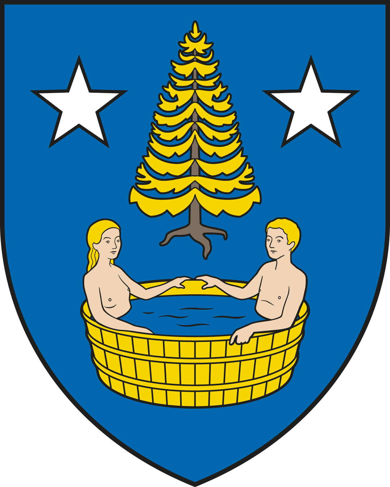 Armoiries de la commune de Val de Bagnes